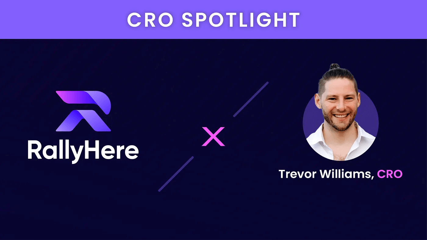 <img src="RallyHere_Sponsored Post For Develop Brighton 2023_01_1400x788.png" alt="Image titled CRO Spotlight in bold violet depicting RallyHere's logo with a headshot of RallyHere's CRO Trevor Williams">